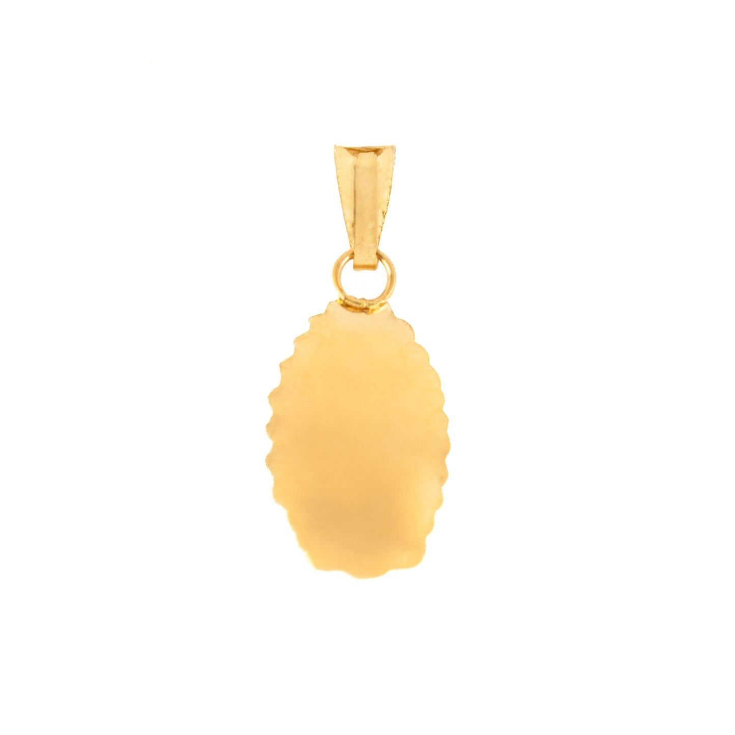 Medalla Virgen De Guadalupe En Oro 14k. Oro Fino Joyería