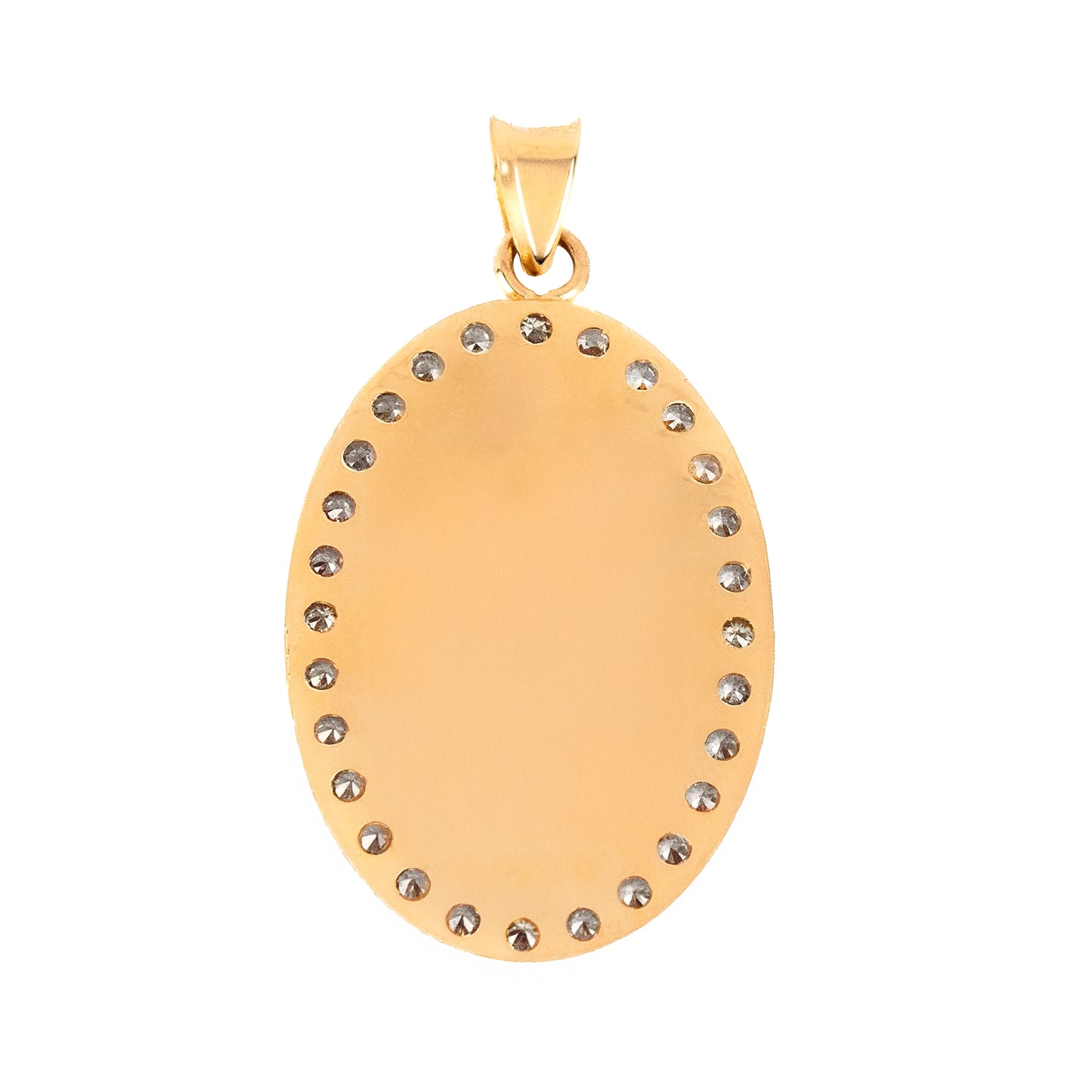 Medalla Virgen Guadalupe 14k. Oro Fino Joyería
