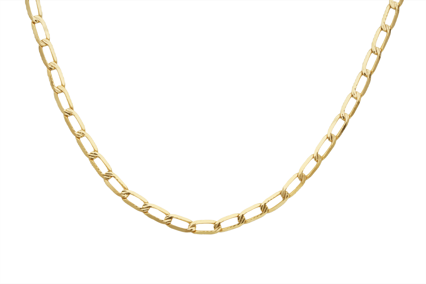Cadena Inglesa Oro Italiano 10 Kilates. Oro Fino Joyería.
