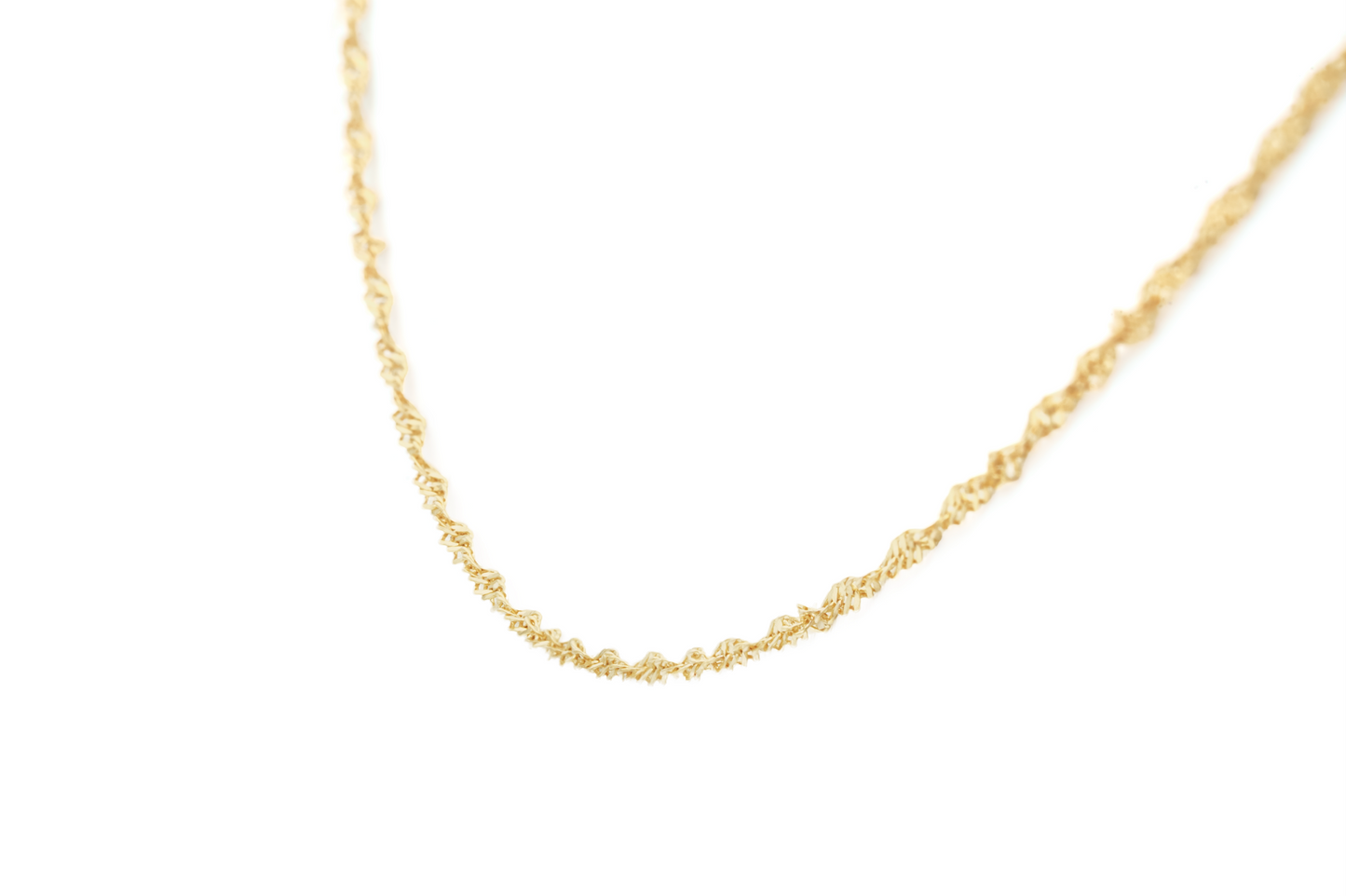 Cadena Torsal Oro Italiano 10 Kilates. Oro Fino Joyería.