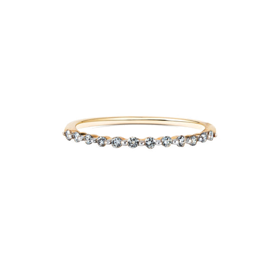 Churumbela Diamantes Naturales Oro 14k. Oro Fino Joyería.